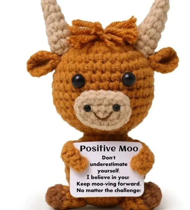 Positive Energy Potato Doll Hug Pocket Mini Handmade Wool Knitting Dolls Funny Emotional Support Plant Crochet Gift for Birthday