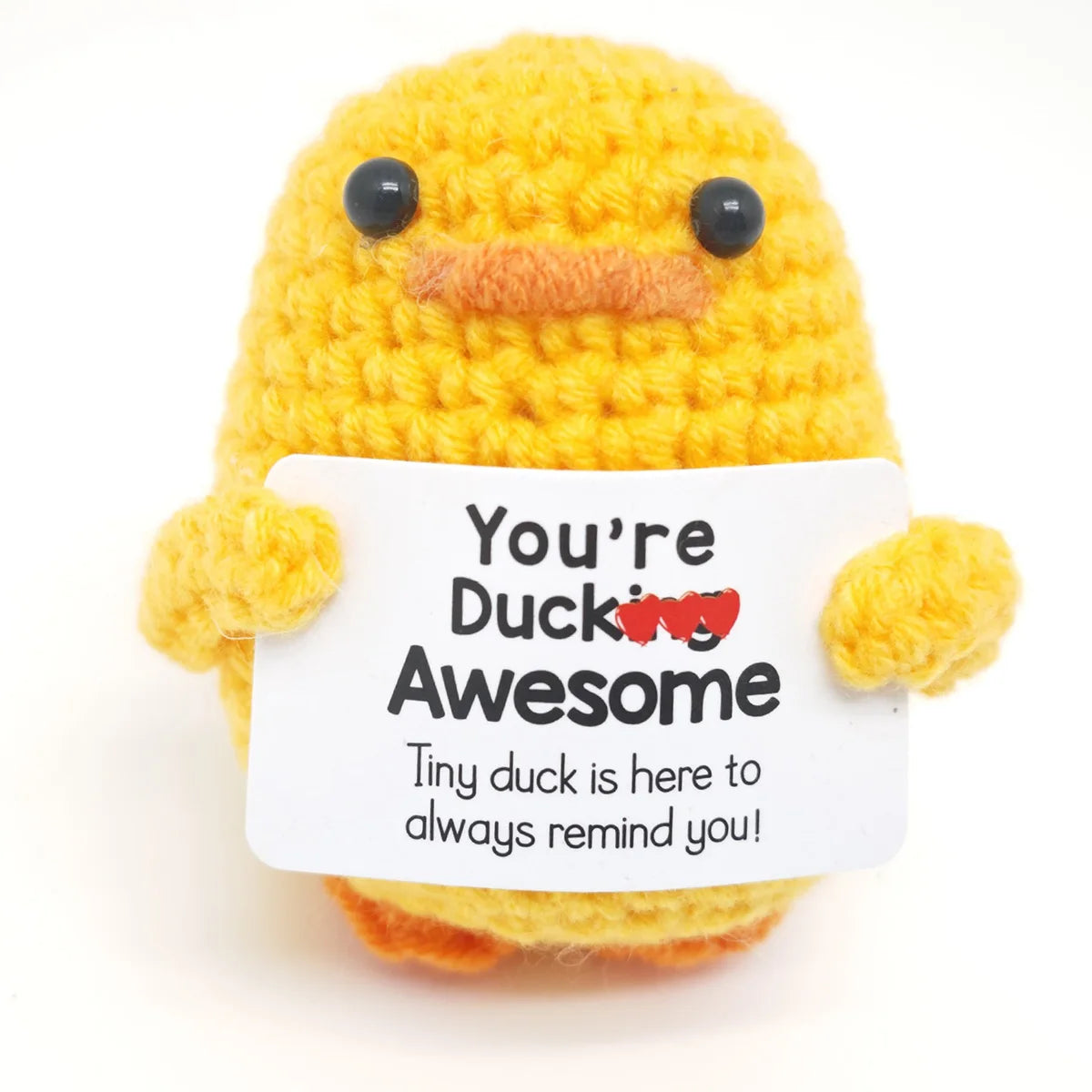 Positive Energy Potato Doll Hug Pocket Mini Handmade Wool Knitting Dolls Funny Emotional Support Plant Crochet Gift for Birthday