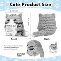 Positive Energy Potato Doll Hug Pocket Mini Handmade Wool Knitting Dolls Funny Emotional Support Plant Crochet Gift for Birthday
